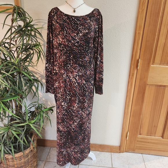 Multiple Color Fall Dress - Picture 2 of 5